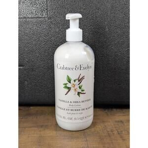 Crabtree & Evelyn Vanilla & Shea Butter Body Lotion 16.9 oz